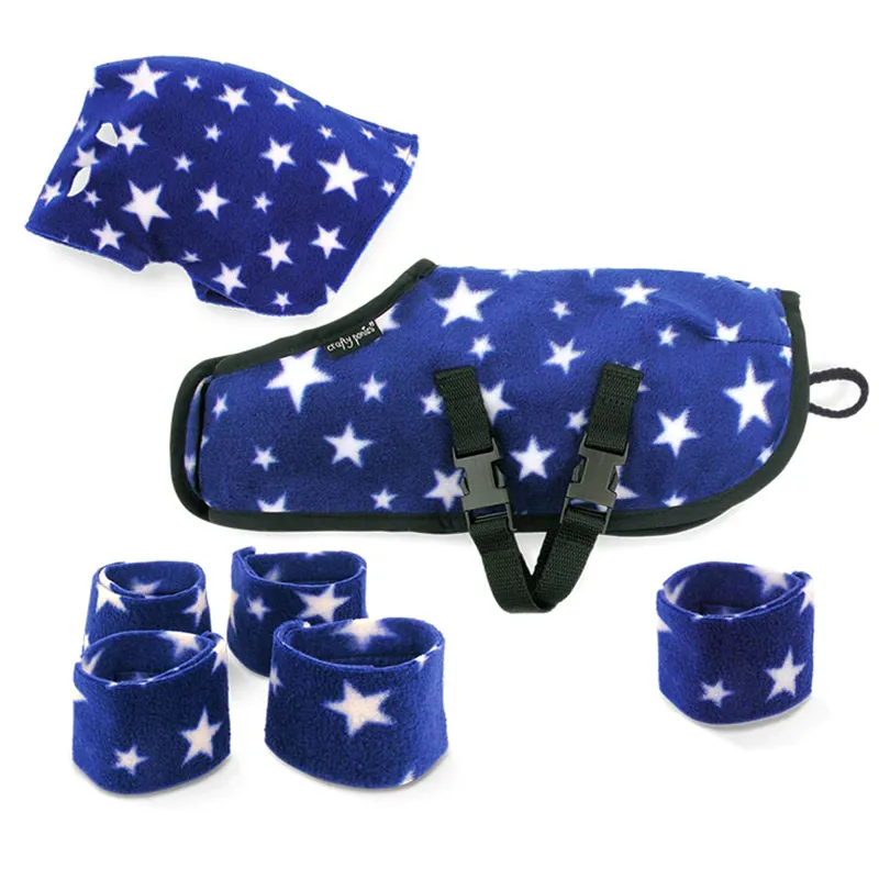 Crafty Pony Snuggle Rug Set - Blue Stars